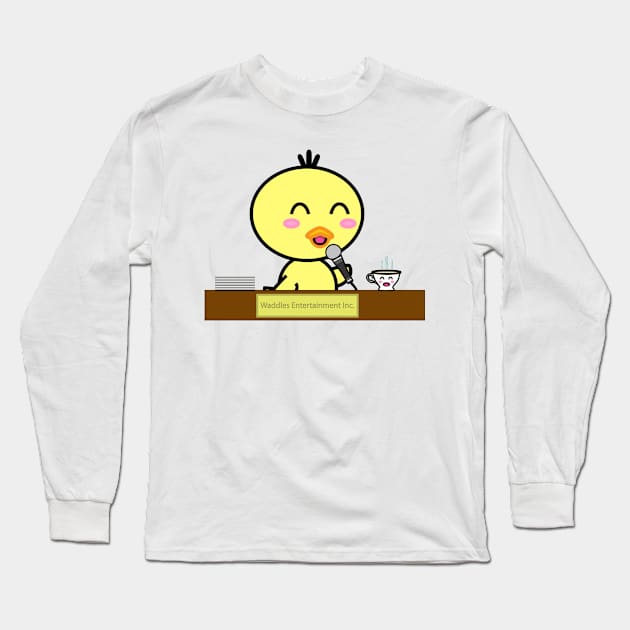 Co-Pilot Waddles Long Sleeve T-Shirt by RewindRedux